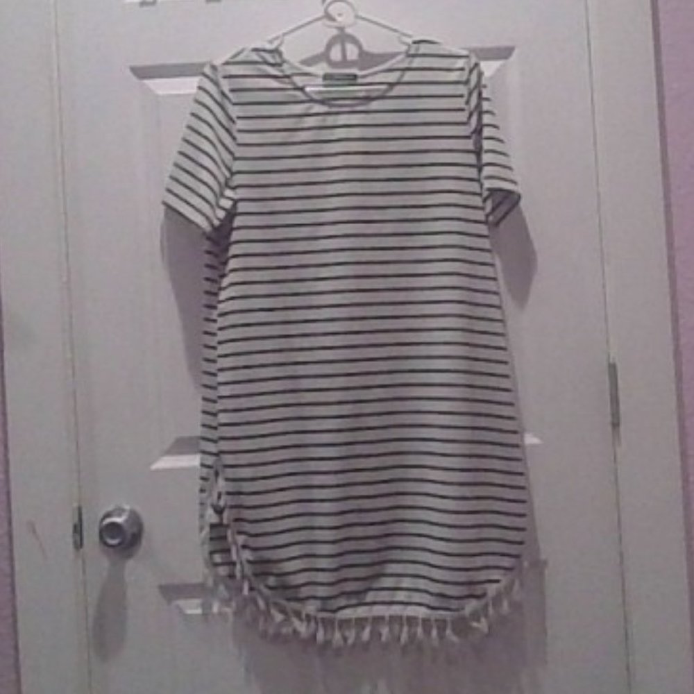 Striped T-shirt Dress from SHEIN
